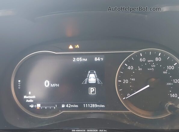 3N1CN8EV6ML822752 2021 NISSAN VERSA Серебряный Вид задних сидений