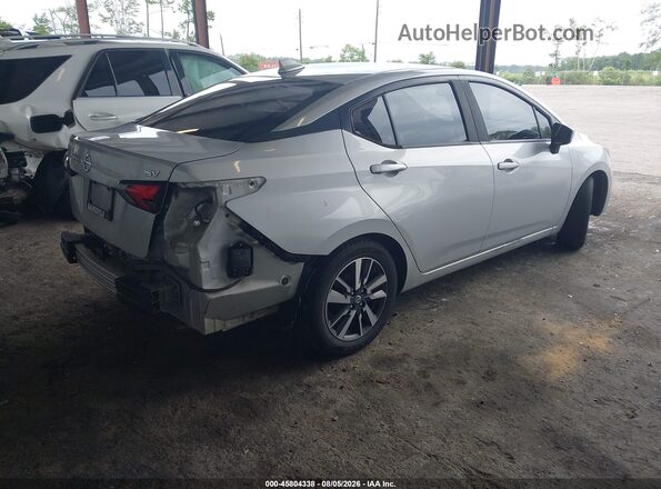 3N1CN8EV6ML822752 2021 NISSAN VERSA Серебряный Задняя правая четверть