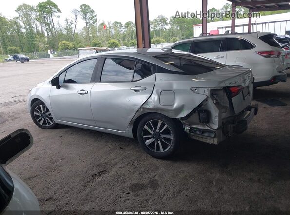 3N1CN8EV6ML822752 2021 NISSAN VERSA Серебряный Панорамный вид салона 360°