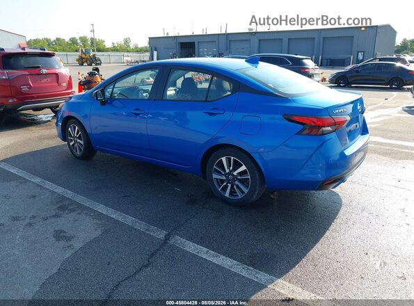 3N1CN8EV6ML829622 2021 NISSAN VERSA Blue Задня ліва чверть