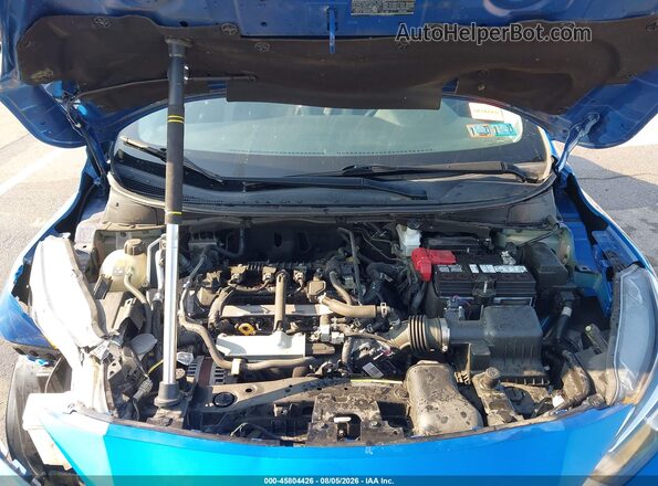 3N1CN8EV6ML829622 2021 NISSAN VERSA Blue Вид ззаду