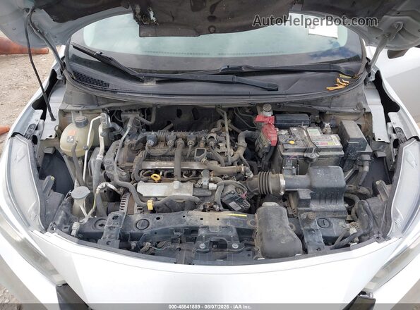 3N1CN8EV6ML853600 2021 NISSAN VERSA Silver Widok z tyłu