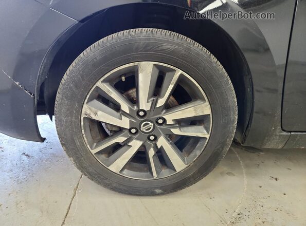 3N1CN8EV6ML860126 2021 NISSAN VERSA Black Vista interior de 360 grados