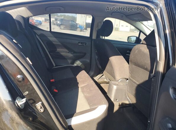 3N1CN8EV6ML885382 2021 NISSAN VERSA Black Vista de los asientos traseros
