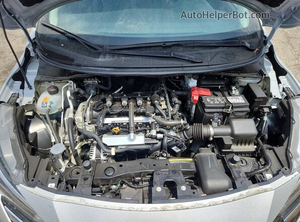 3N1CN8EV6SL816978 2025 NISSAN VERSA Silver უკანა სალონის ხედი