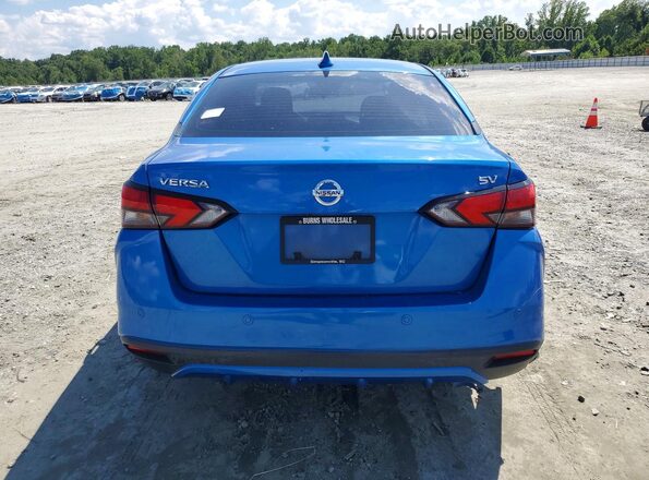 3N1CN8EV7LL843088 2020 NISSAN VERSA Blue Вид ззаду