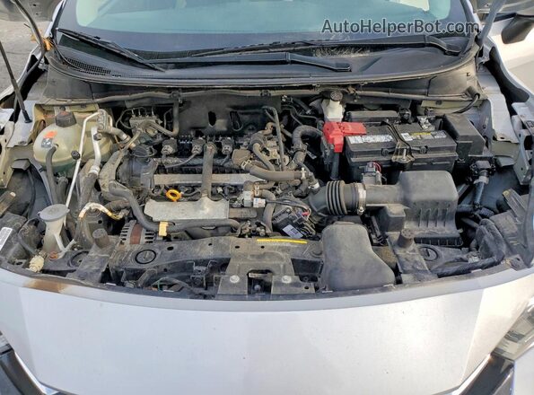 3N1CN8EV7LL874048 2020 NISSAN VERSA Серебряный Вид задней части салона