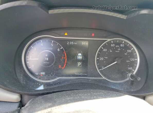 3N1CN8EV7LL874048 2020 NISSAN VERSA Серебряный Вид щитка приборов