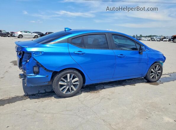 3N1CN8EV7LL901426 2020 NISSAN VERSA Синий Задняя правая четверть