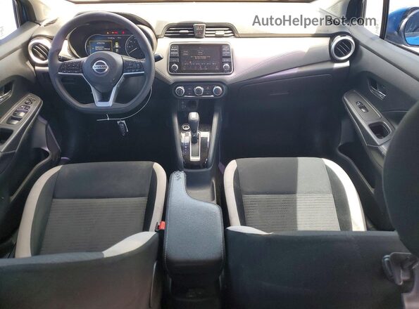 3N1CN8EV7LL901426 2020 NISSAN VERSA Синий Вид панели приборов