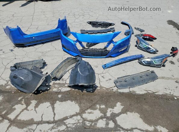3N1CN8EV7LL901426 2020 NISSAN VERSA Синий Вид подкапотного пространства