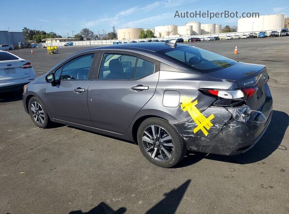 3N1CN8EV7ML868610 2021 NISSAN VERSA Gray Tył lewy