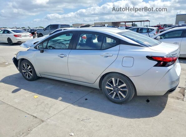 3N1CN8EV7ML913030 2021 NISSAN VERSA Silver Tył lewy