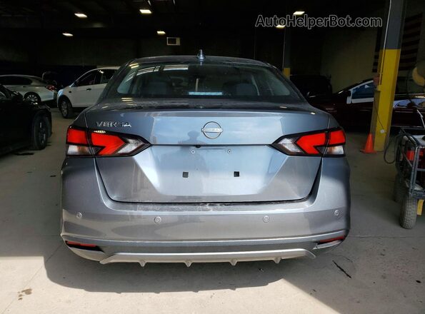 3N1CN8EV8SL856351 2025 NISSAN VERSA Gray Вид ззаду