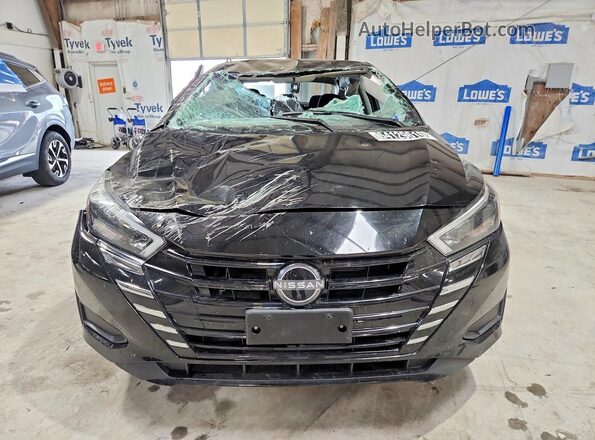 3N1CN8EV8SL866779 2025 NISSAN VERSA Black Դիմացի տեսք