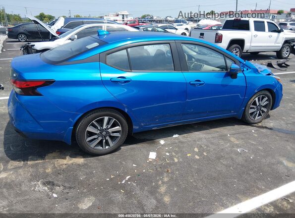 3N1CN8EV9LL838085 2020 NISSAN VERSA Blue Սալոնի հետևի տեսք