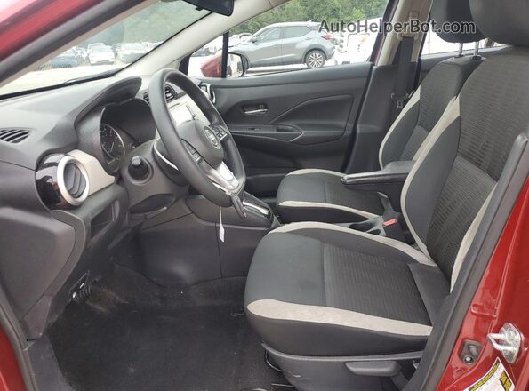 3N1CN8EV9LL844257 2020 NISSAN VERSA Red წინა სალონის ხედი