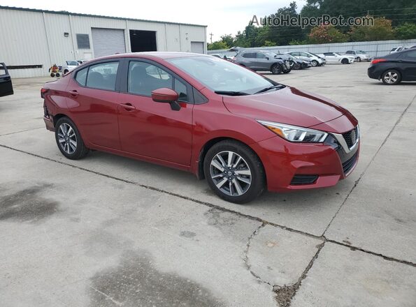 3N1CN8EV9LL844257 2020 NISSAN VERSA Red წინა მარჯვენა