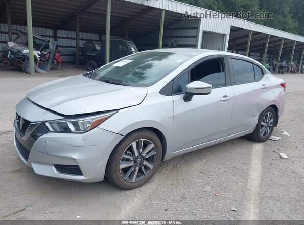 3N1CN8EV9LL881583 2020 NISSAN VERSA Белый Передняя левая четверть