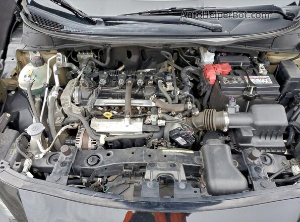 3N1CN8EVXML869816 2021 NISSAN VERSA Black Вид задньої частини салону