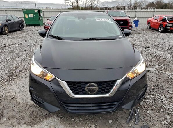 3N1CN8EVXML869816 2021 NISSAN VERSA Black Вид спереду