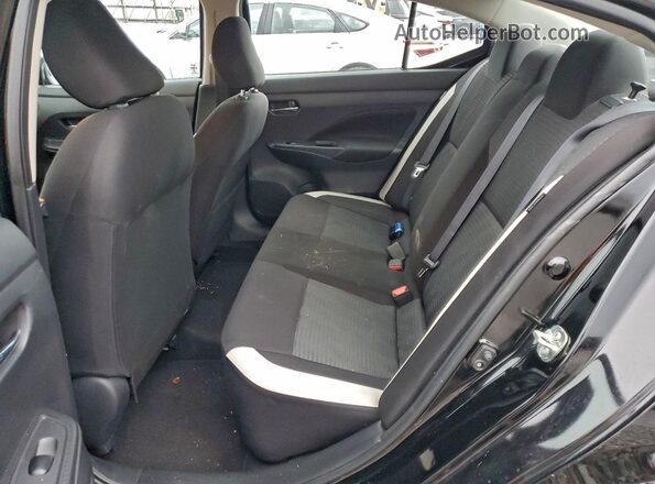 3N1CN8EVXML869816 2021 NISSAN VERSA Black Вид задніх сидінь