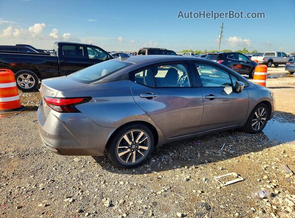 3N1CN8EVXML873378 2021 NISSAN VERSA Gray უკანა მარჯვენა