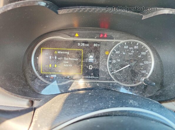 3N1CN8EVXML873378 2021 NISSAN VERSA Gray ხელსაწყოთა პანელის ხედი