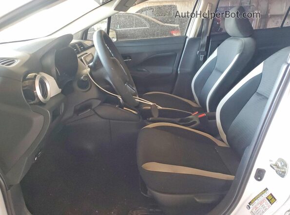 3N1CN8EVXML880038 2021 NISSAN VERSA White წინა სალონის ხედი
