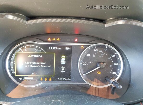 3N1CN8FV0SL819079 2025 NISSAN VERSA Gray Вид щитка приладів