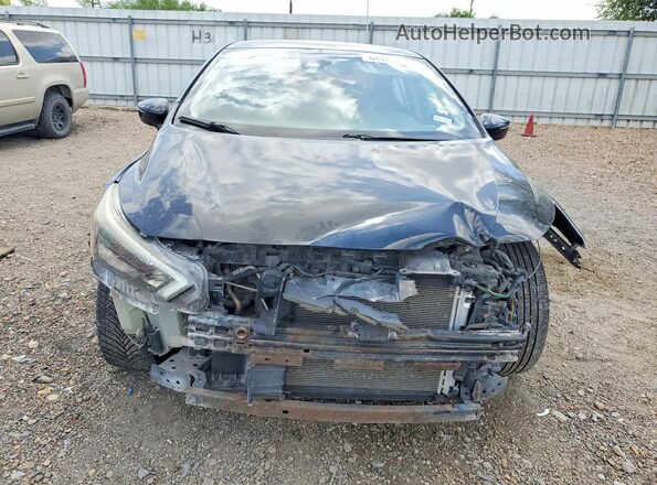 3N1CN8FV2ML876662 2021 NISSAN VERSA Black წინა ხედი