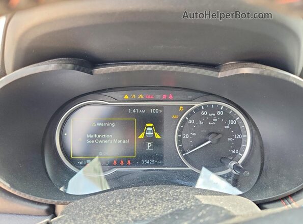 3N1CN8FV2PL858697 2023 NISSAN VERSA Серый Вид щитка приборов