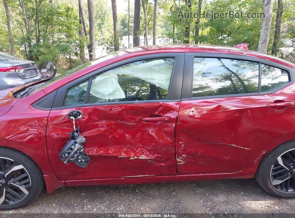 3N1CN8FV2RL925575 2024 NISSAN VERSA Red Դիմացի տեսք