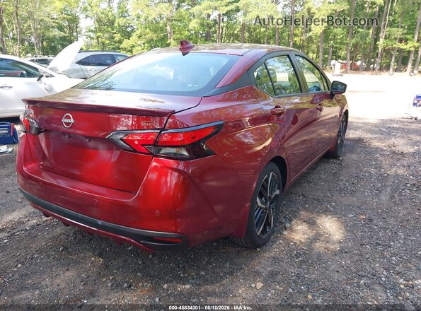 3N1CN8FV2RL925575 2024 NISSAN VERSA Red Հետևի աջ