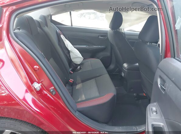 3N1CN8FV2RL925575 2024 NISSAN VERSA Red VIN կոդի պիտակի տեսք