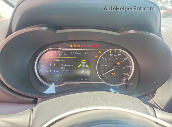 3N1CN8FV2SL835445 2025 NISSAN VERSA Серый Вид щитка приборов