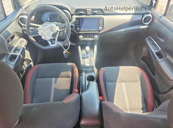 3N1CN8FV2SL835445 2025 NISSAN VERSA Серый Вид панели приборов