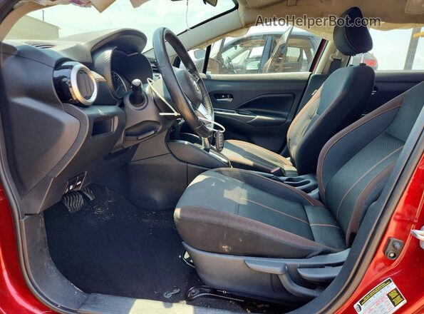 3N1CN8FV3LL809907 2020 NISSAN VERSA Maroon წინა სალონის ხედი