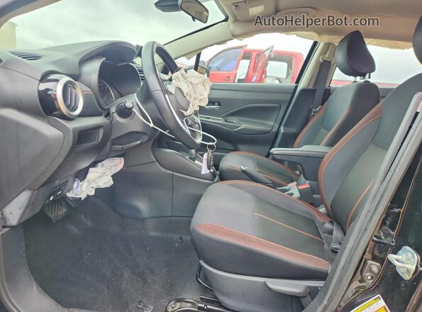 3N1CN8FV4LL810127 2020 NISSAN VERSA Black Front interior view