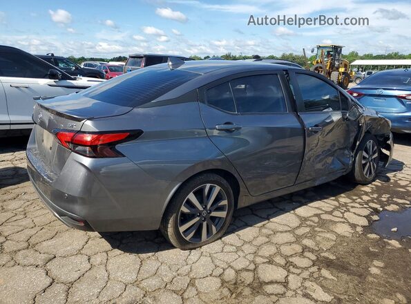 3N1CN8FV4ML807634 2021 NISSAN VERSA Charcoal უკანა მარჯვენა