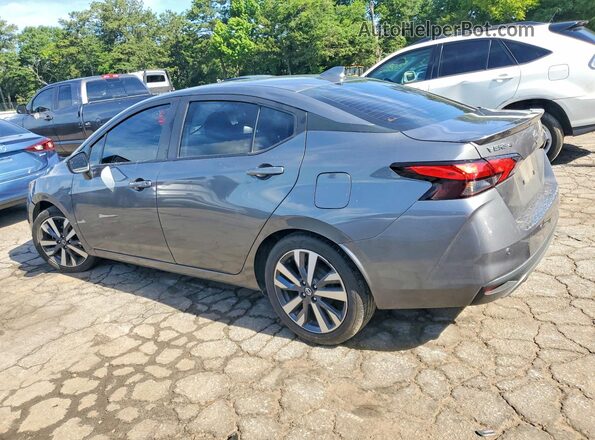 3N1CN8FV4ML807634 2021 NISSAN VERSA Charcoal უკანა მარცხენა