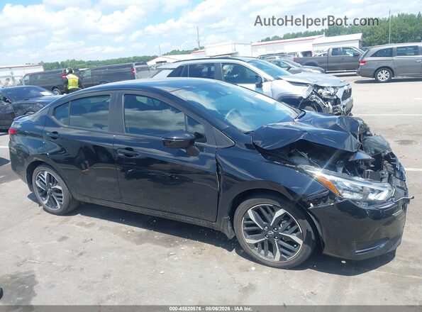 3N1CN8FV4PL814636 2023 NISSAN VERSA Black Вид щитка приладів