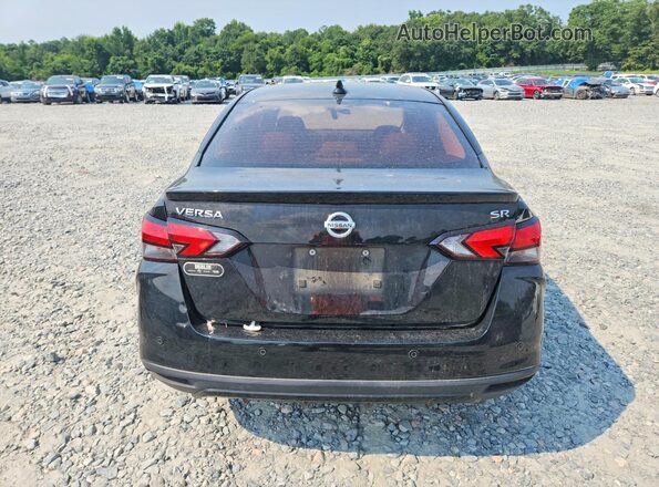 3N1CN8FV7LL803589 2020 NISSAN VERSA Black Widok z tyłu