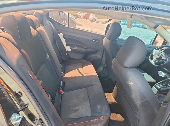3N1CN8FV7LL803589 2020 NISSAN VERSA Black Widok tylnych siedzeń