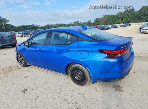 3N1CN8FV8LL913566 2020 NISSAN VERSA Blue Задня ліва чверть