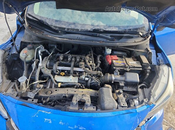 3N1CN8FV8LL913566 2020 NISSAN VERSA Blue Вид задньої частини салону