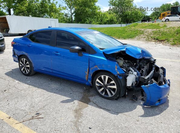 3N1CN8FV9LL838148 2020 NISSAN VERSA Blue Delantero derecho