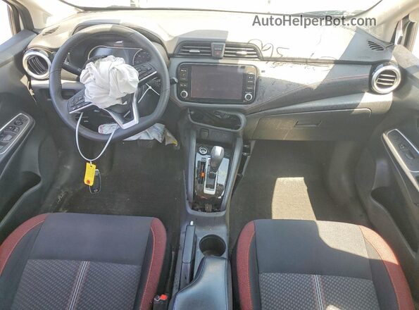 3N1CN8FV9PL856770 2023 NISSAN VERSA White Vista del salpicadero