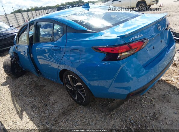 3N1CN8FVXSL834866 2025 NISSAN VERSA Синий Задняя левая четверть