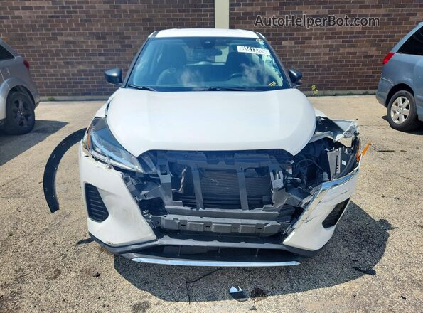 3N1CP5BV0ML518295 2021 NISSAN KICKS White Front view